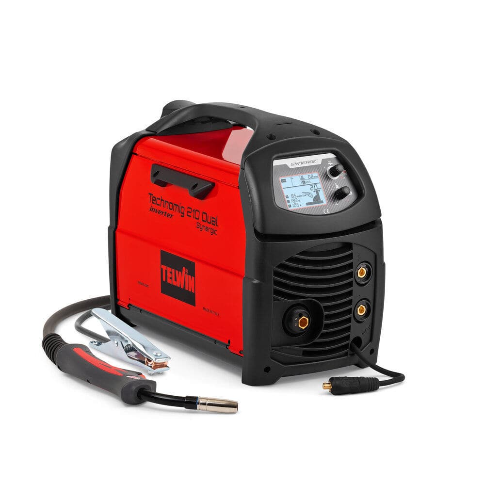 MIG welding machine - TECHNOMIG 210 DUAL SYNERGIC - TELWIN - MAG / arc ...