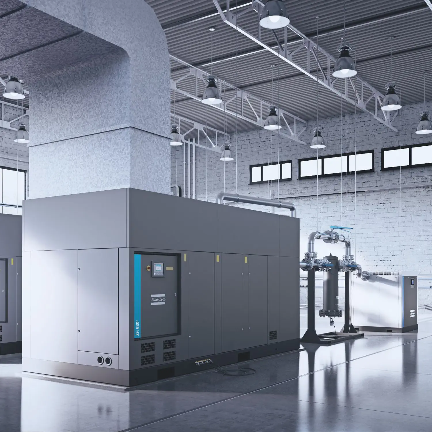 Centrifugal compressor - ZH series - Atlas Copco Compressors