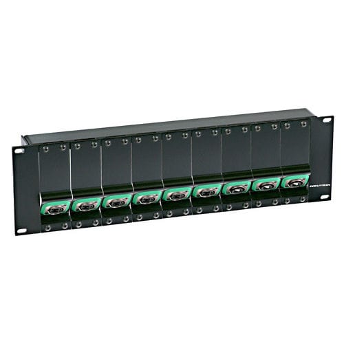 Rack Mount Distribution Panel NZPF Series Neutrik For Fiber Optics