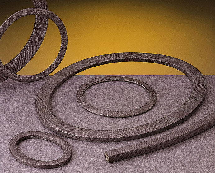 Oring gasket TESPE round / graphite / manhole