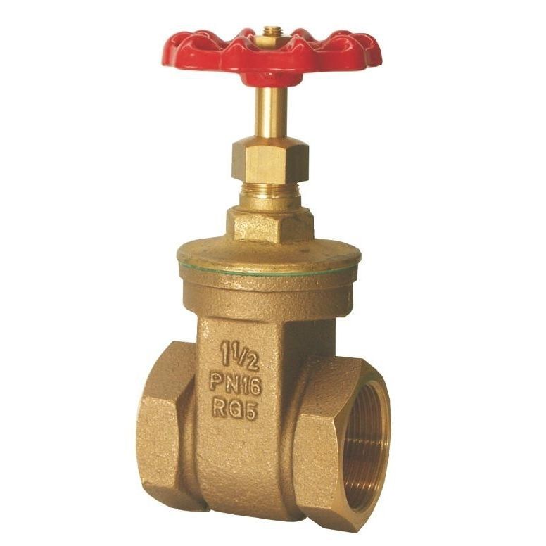 Gate valve - 09010 - HEROSE - with handwheel / for gas / female-female