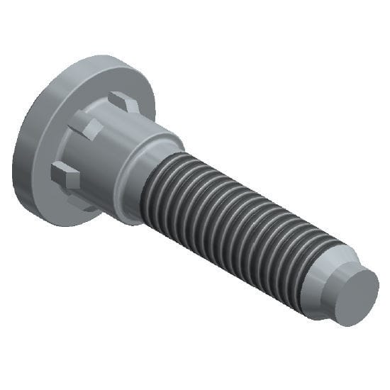 Threaded stud SRS PSM International metal / screwin / threaded