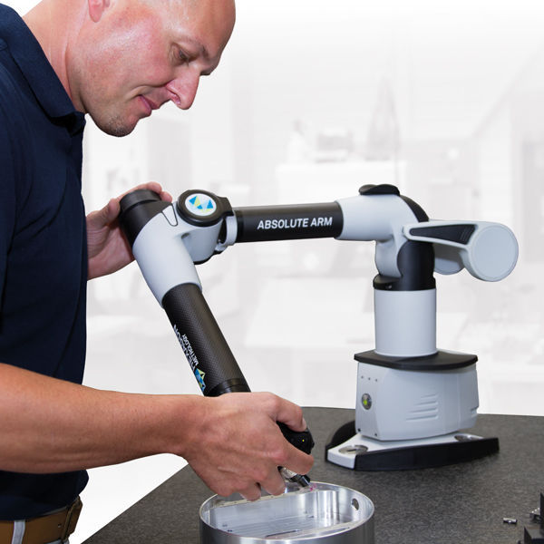 Portable 3D measuring arm - Compact - HEXAGON MANUFACTURING