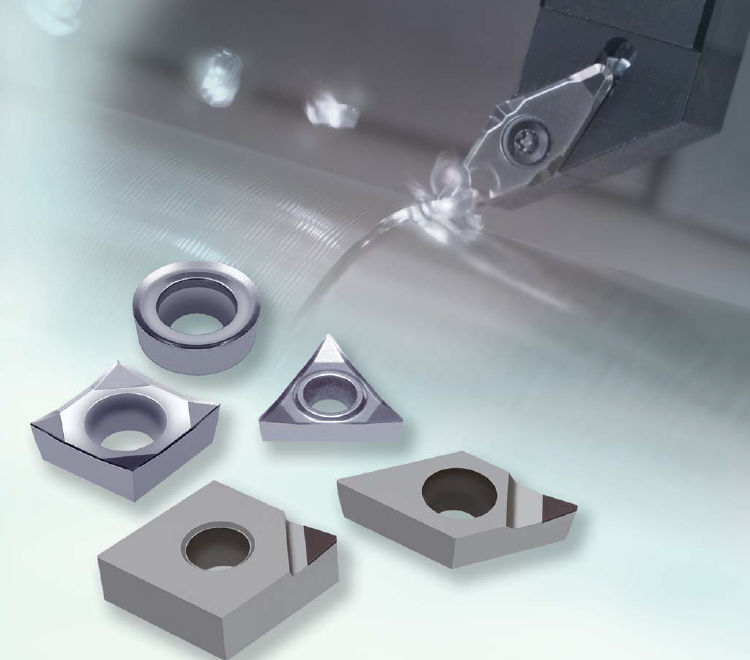 Turning cutting insert TDIA series TUNGALOY CBN / for aluminum