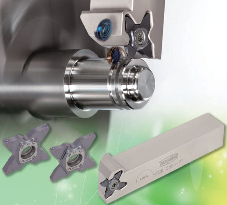 Grooving insert TETRACUT series TUNGALOY