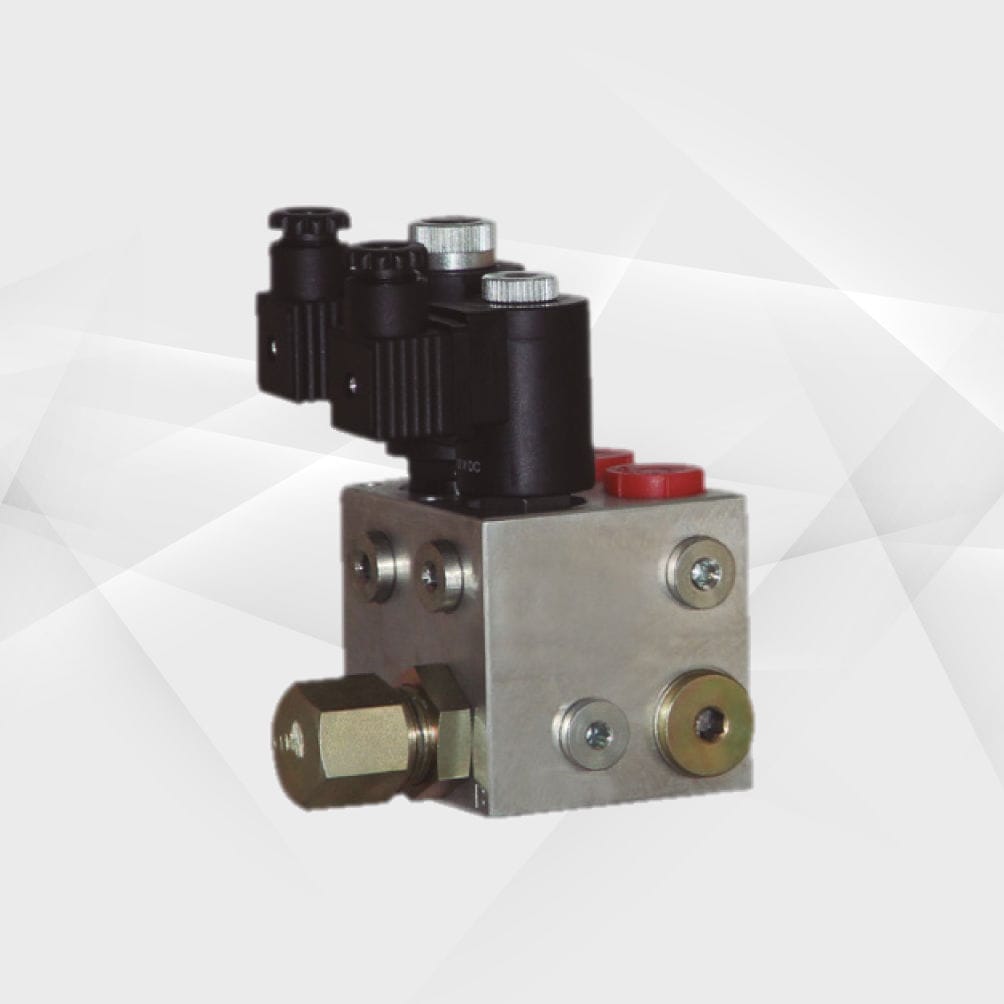 Directoperated solenoid valve ABER HYDRAULICS 3way / hydraulic