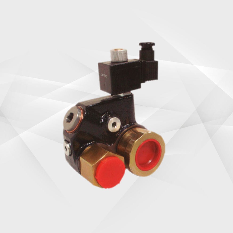 Bypass solenoid valve ABER HYDRAULICS directoperated / 4way