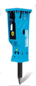 Hydraulic rock breaker - SAGA 180 - MSB corporation