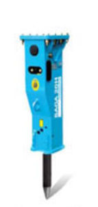 Hydraulic rock breaker - SAGA 20 - MSB corporation