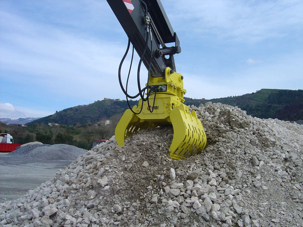 Hydraulic demolition grapple / for excavators GR series