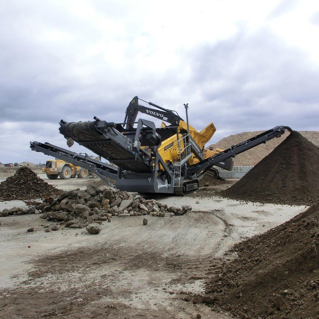 Industry screening unit RM HS5000M RUBBLE MASTER HMH for