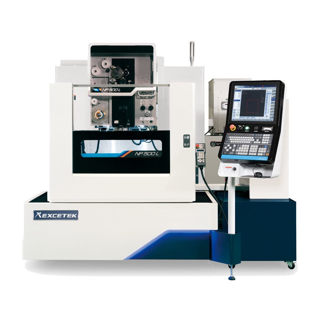 Wire-cut electrical discharge machine - NP500L CE - Excetek ...