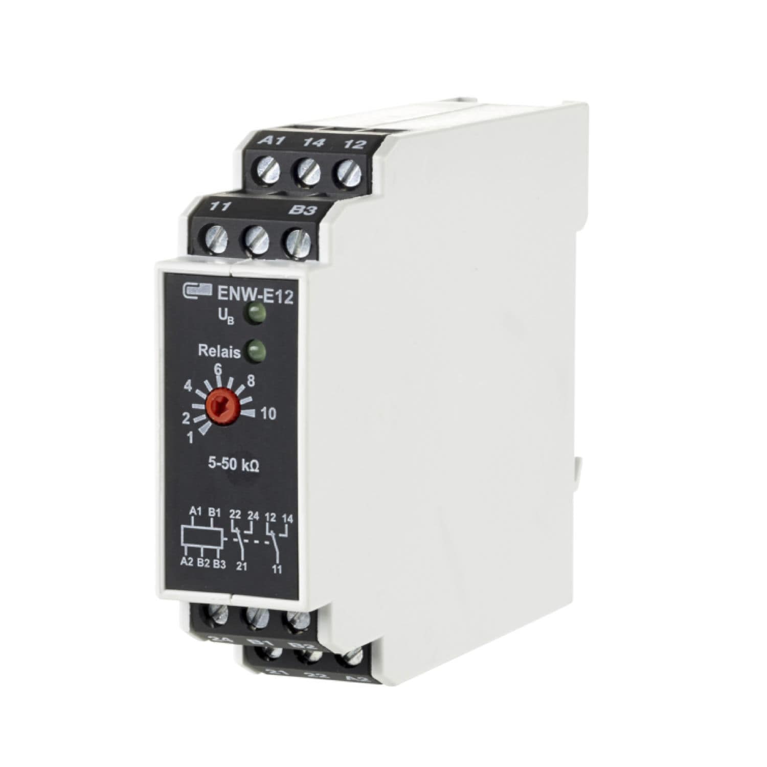 Level monitoring relay - ENW-E12, 24 V - METZ CONNECT - AC / DIN rail