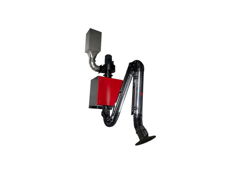 Wallmounted fume extractor ICAP / ICAP 2.0 AERSERVICE welding / activated carbon filter