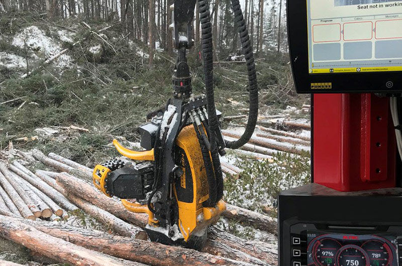 Reporting software Opti 7 PC PONSSE mapping / data transfer / machine