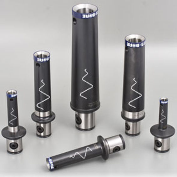 HSK tool holder ISCAR Tools with cylindrical shank / boring / anti