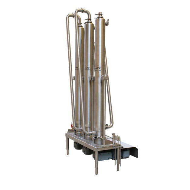 Scraped surface heat exchanger VT+ APV liquid/liquid / stainless