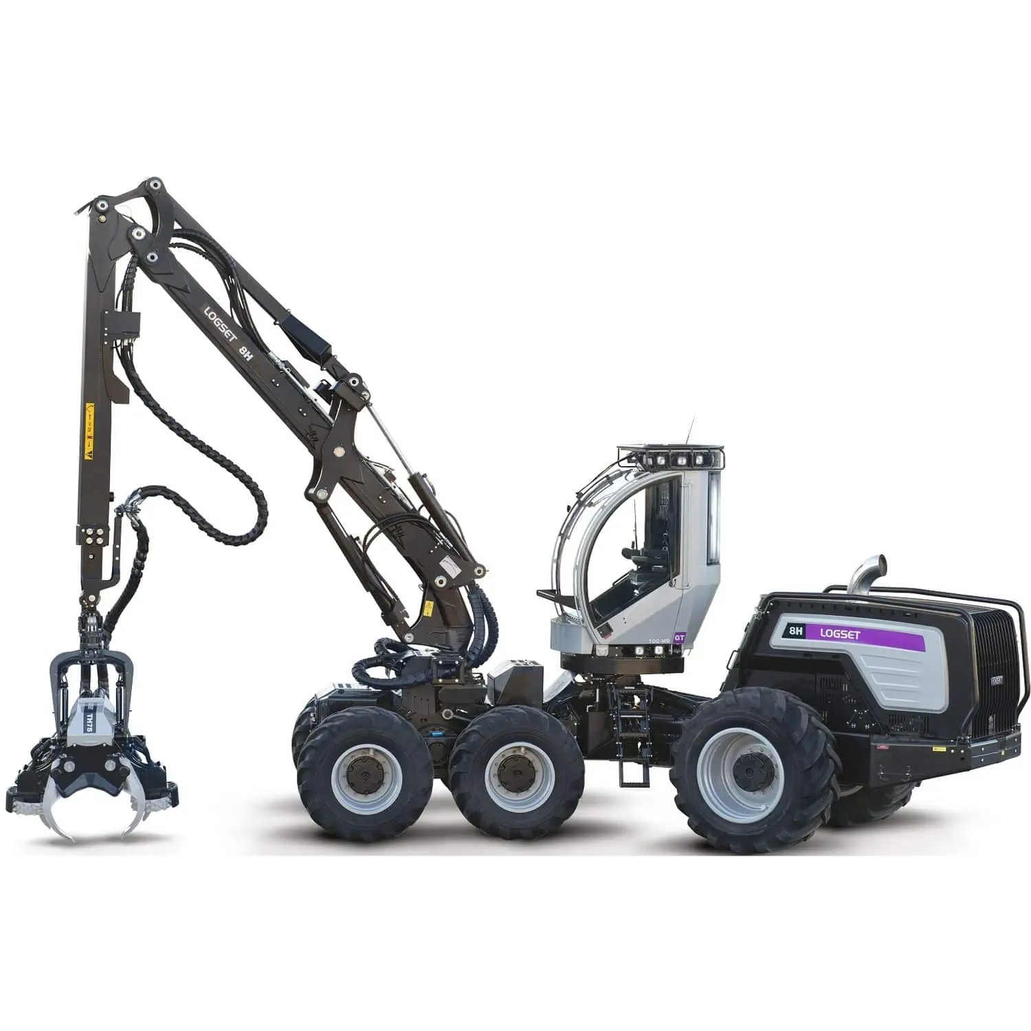 Rubber-tired forestry harvester - 8H GT - Oy Logset Ab