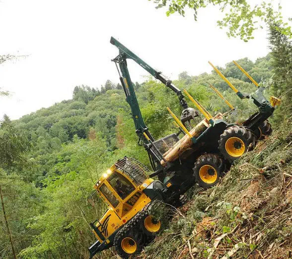 Forestry forwarder - HSM 208F 14T - HSM - Hohenloher Spezial