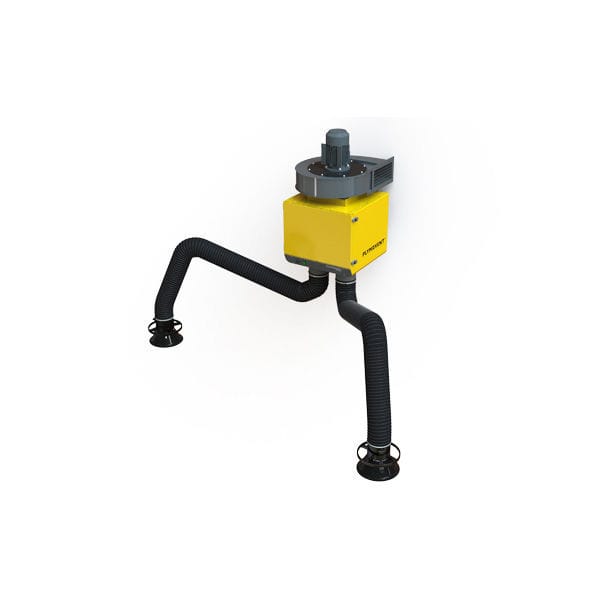 Wallmounted fume extractor DualGo series PLYMOVENT welding