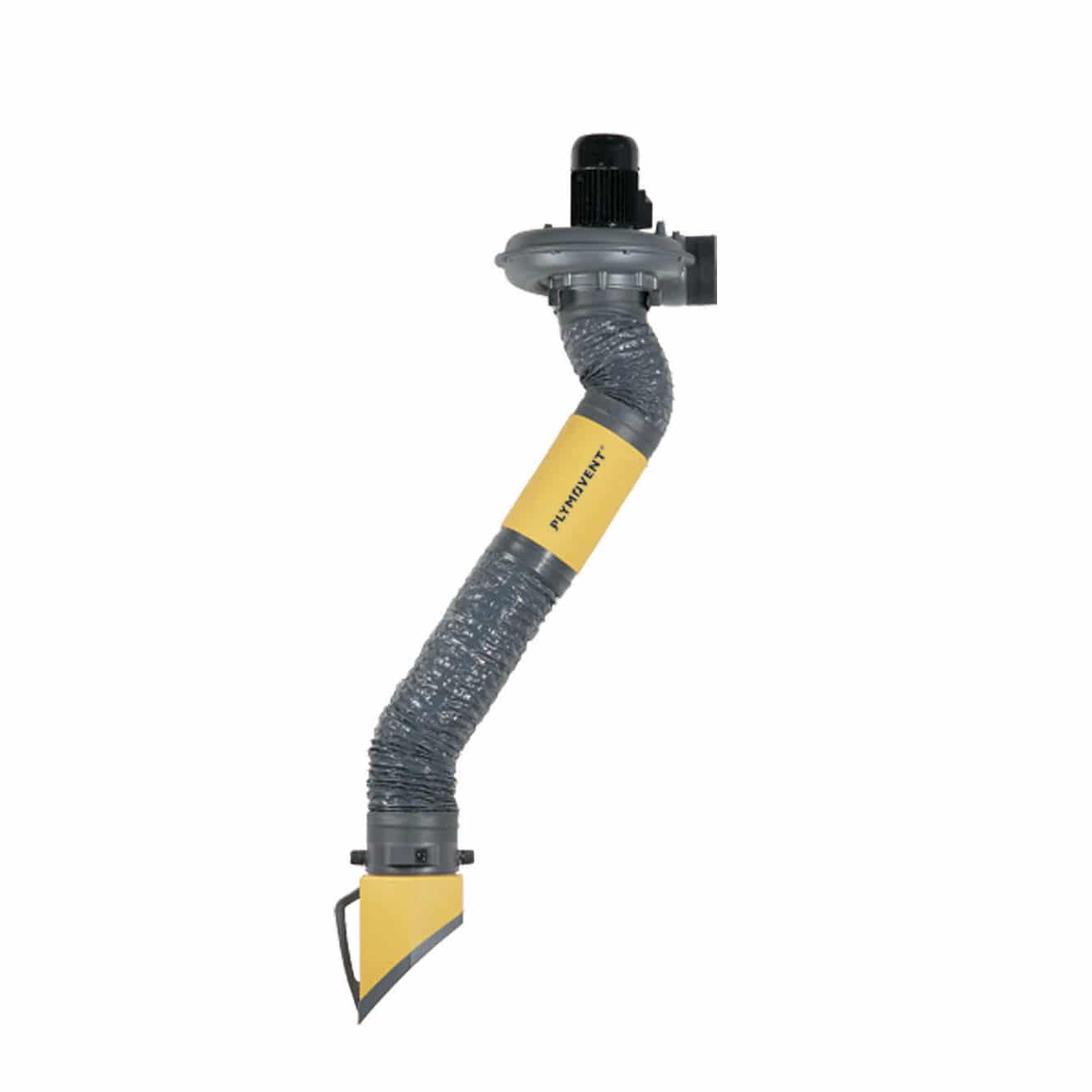 Fixed extraction arm TFlex PLYMOVENT wallmounted / telescopic