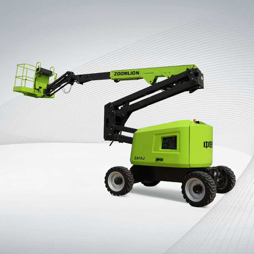Wheeled articulated boom lift - ZA14J - Zoomlion Heavy Industry