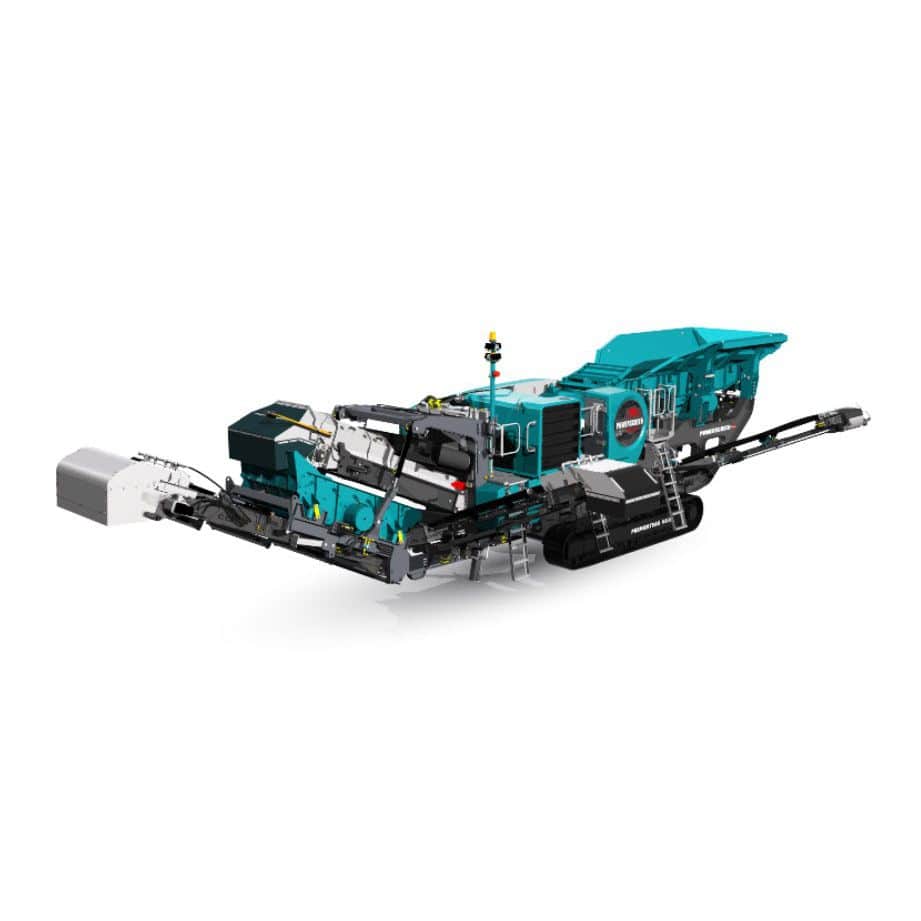 Jaw crushing and screening plant - PREMIERTRAK 400X POST-SCREEN ...