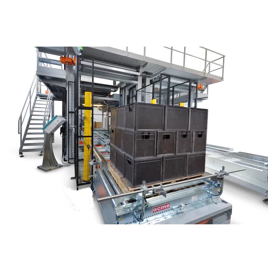 Layer depalletizer ANTARES series OCME robotic / for PET bottles