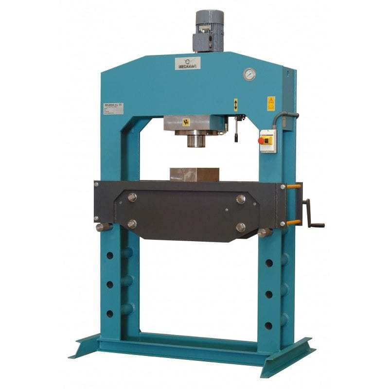 Hydraulic press - DE-125 - Mécamaq - motorized / forming / vertical