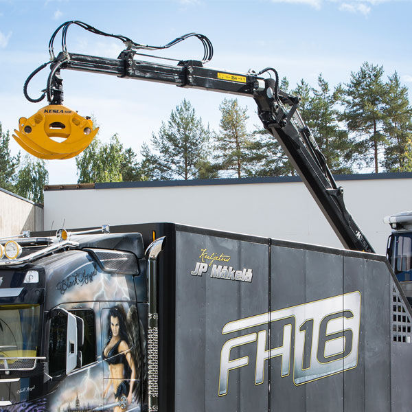 Truckmounted crane 2012 series Kesla Oyj boom / for the