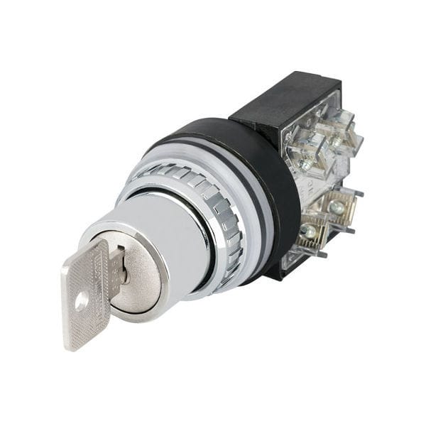 Key lock switch New Elfin spring / IP65 / panelmount