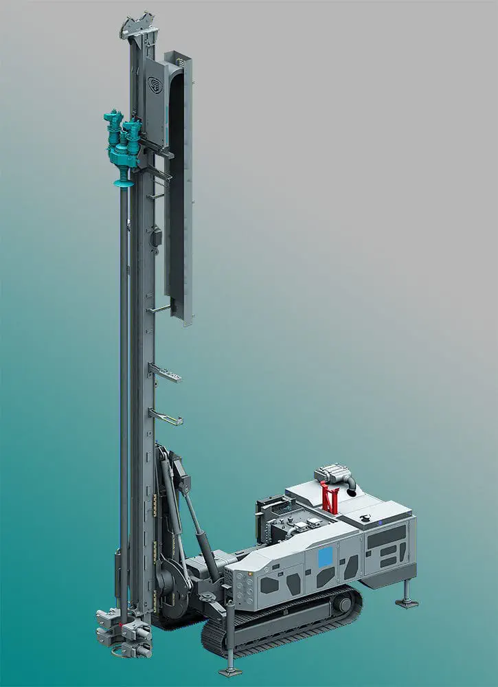 Multifunction drilling rig - C8 XP-2 - CASAGRANDE - Foundation