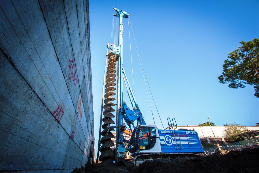 Continuous flight auger (CFA) drilling rig - SR-75 - SOILMEC S.P.A ...