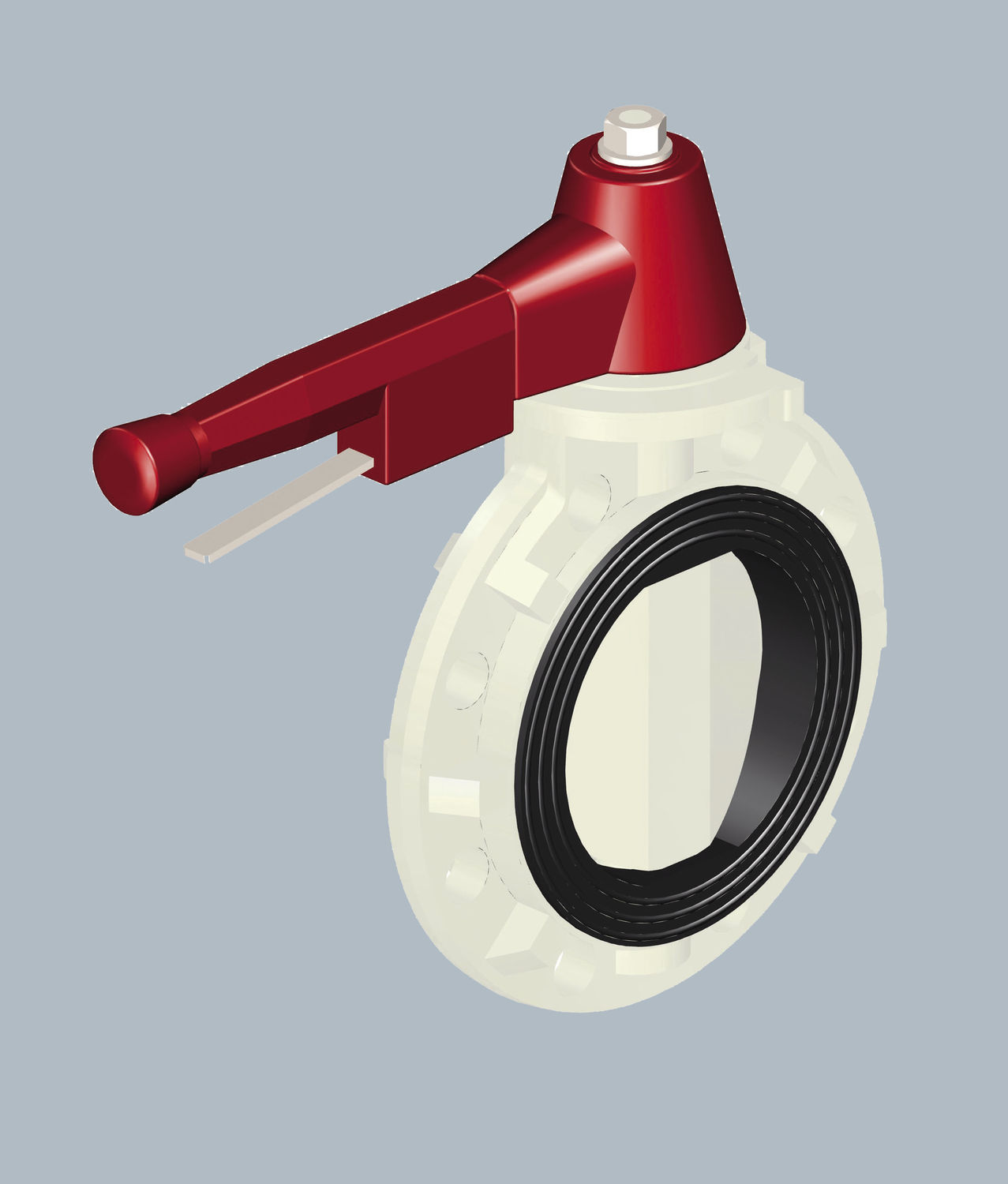 plastic butterfly valve