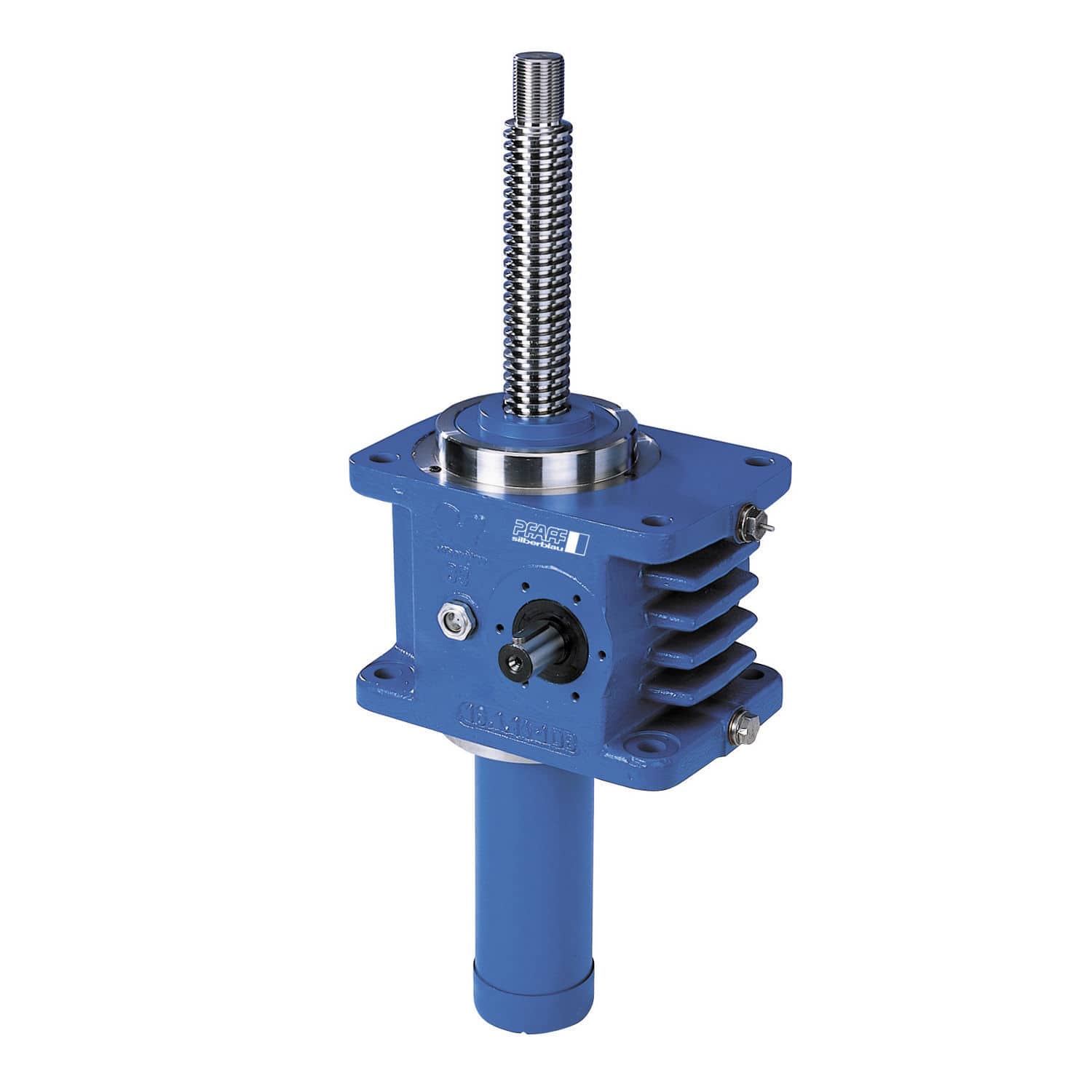 Trapezoidal screw jack - HSE series - Pfaff Silberblau - worm gear ...