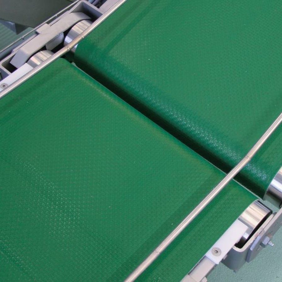 PVC conveyor belt NHM10ELBVE3 Habasit gypsum / fabric / for the