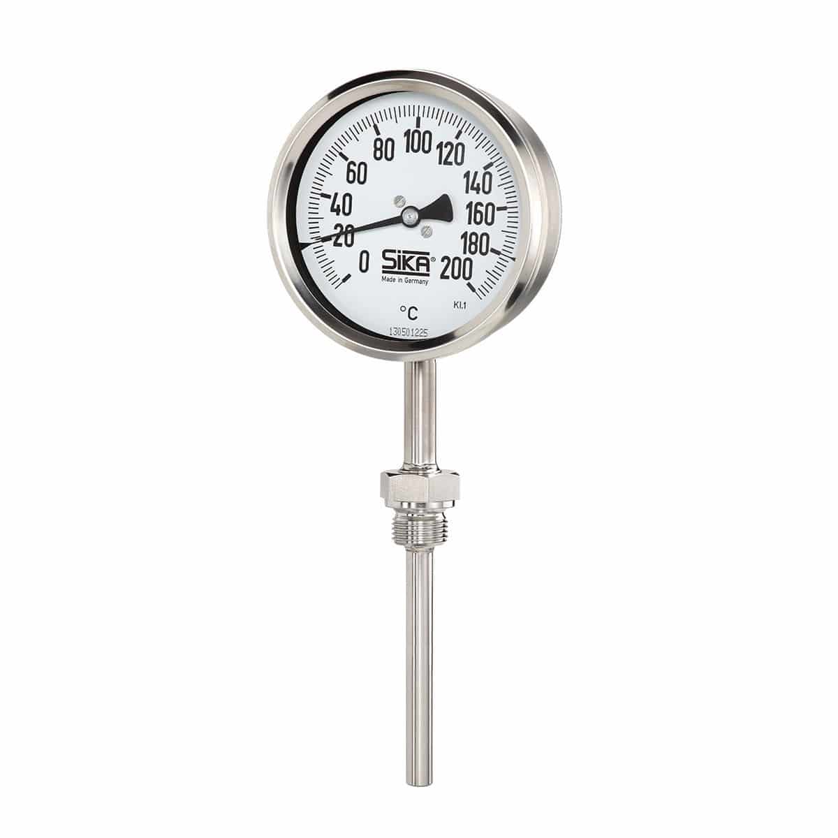 Dial thermometer 34 series SIKA IP65 / industrial / for gas