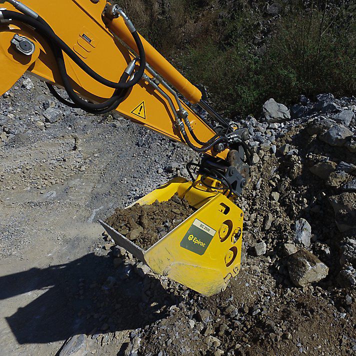 Crusher bucket BC series Epiroc for excavators