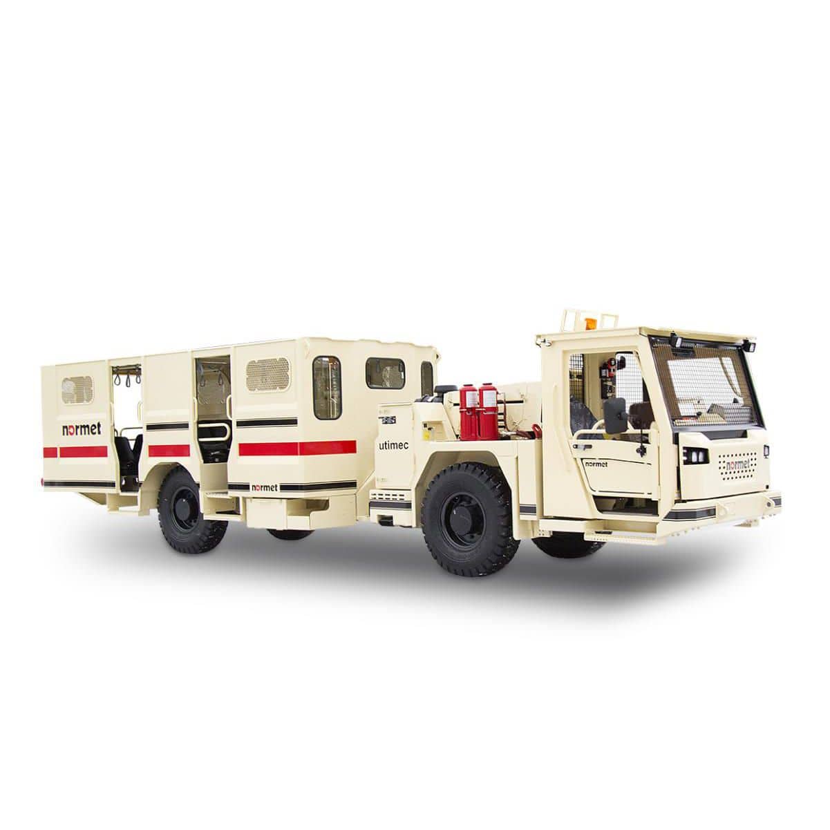 Underground vehicle Utimec MF 328 Per Normet Group OY passenger