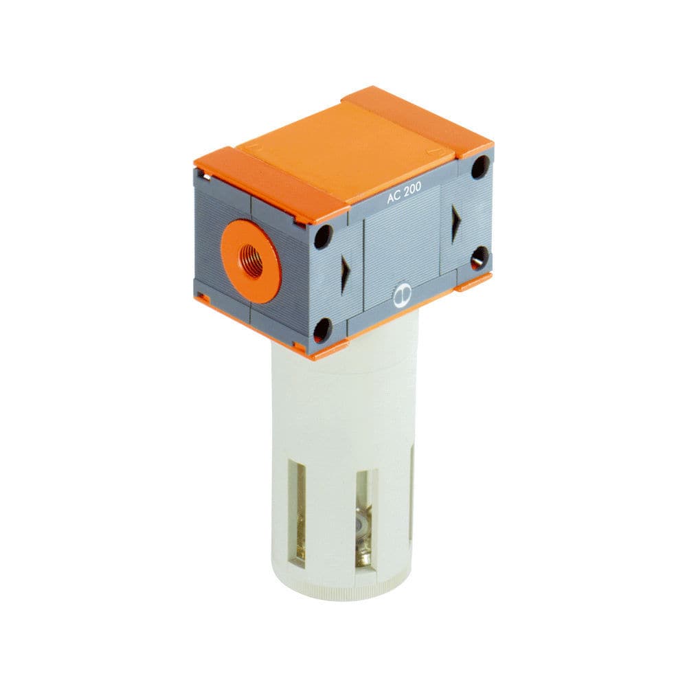 Activated carbon filter housing AC series METAL WORK cartridge / for compressed air