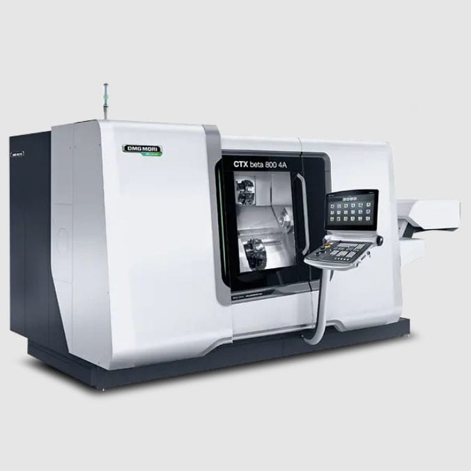 CNC turning center CTX beta 800 4A DMG MORI 4axis / VDI 40 / 12