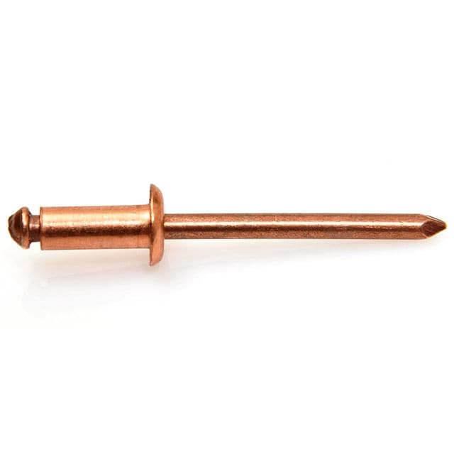 Cush Rivet Blind rivet - CU TRS - DEGOMETAL - button head / copper