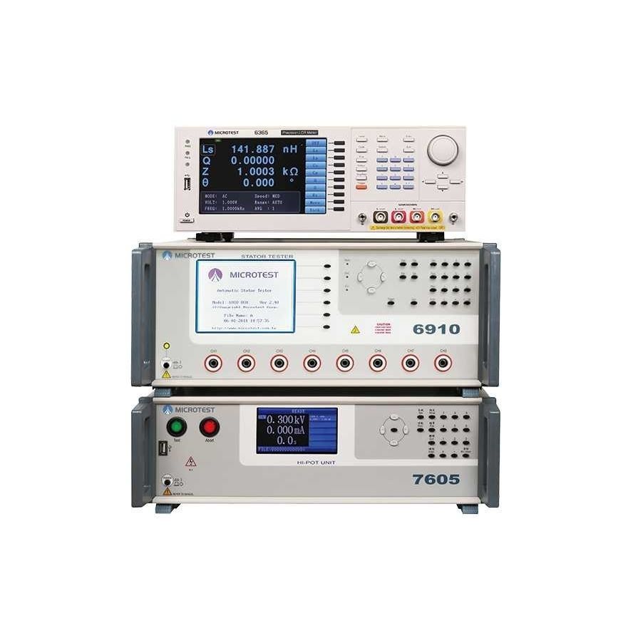 Stator winding tester MT6910 Microtest Corporation resistance