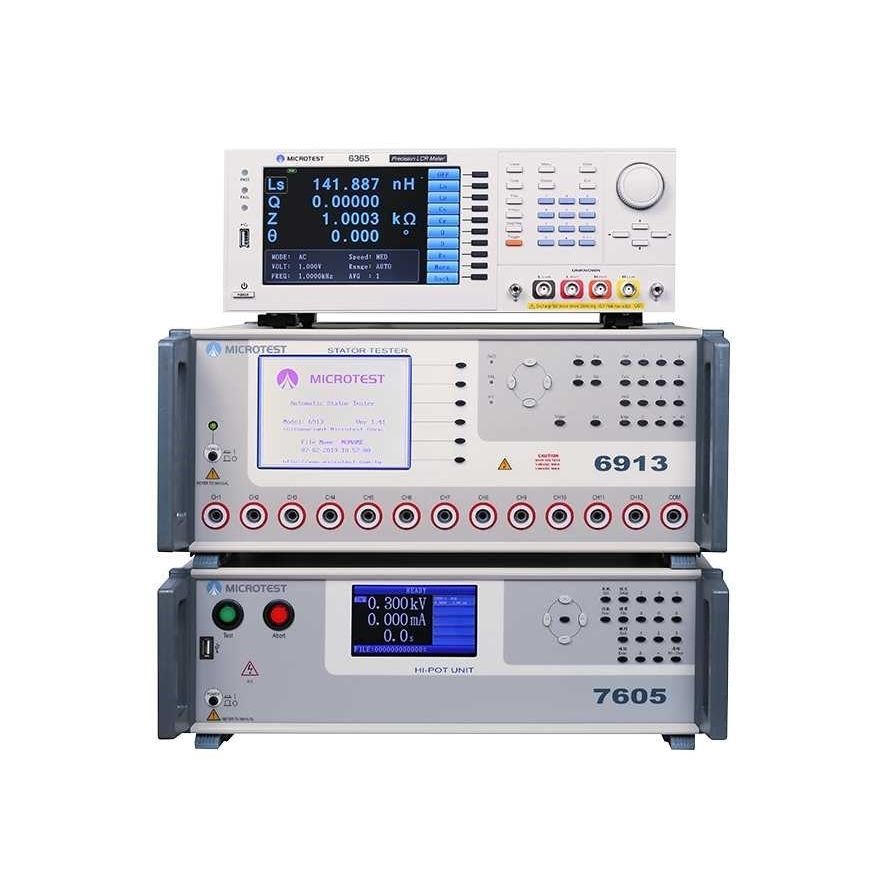 Stator winding tester MT6913 Microtest Corporation leakage