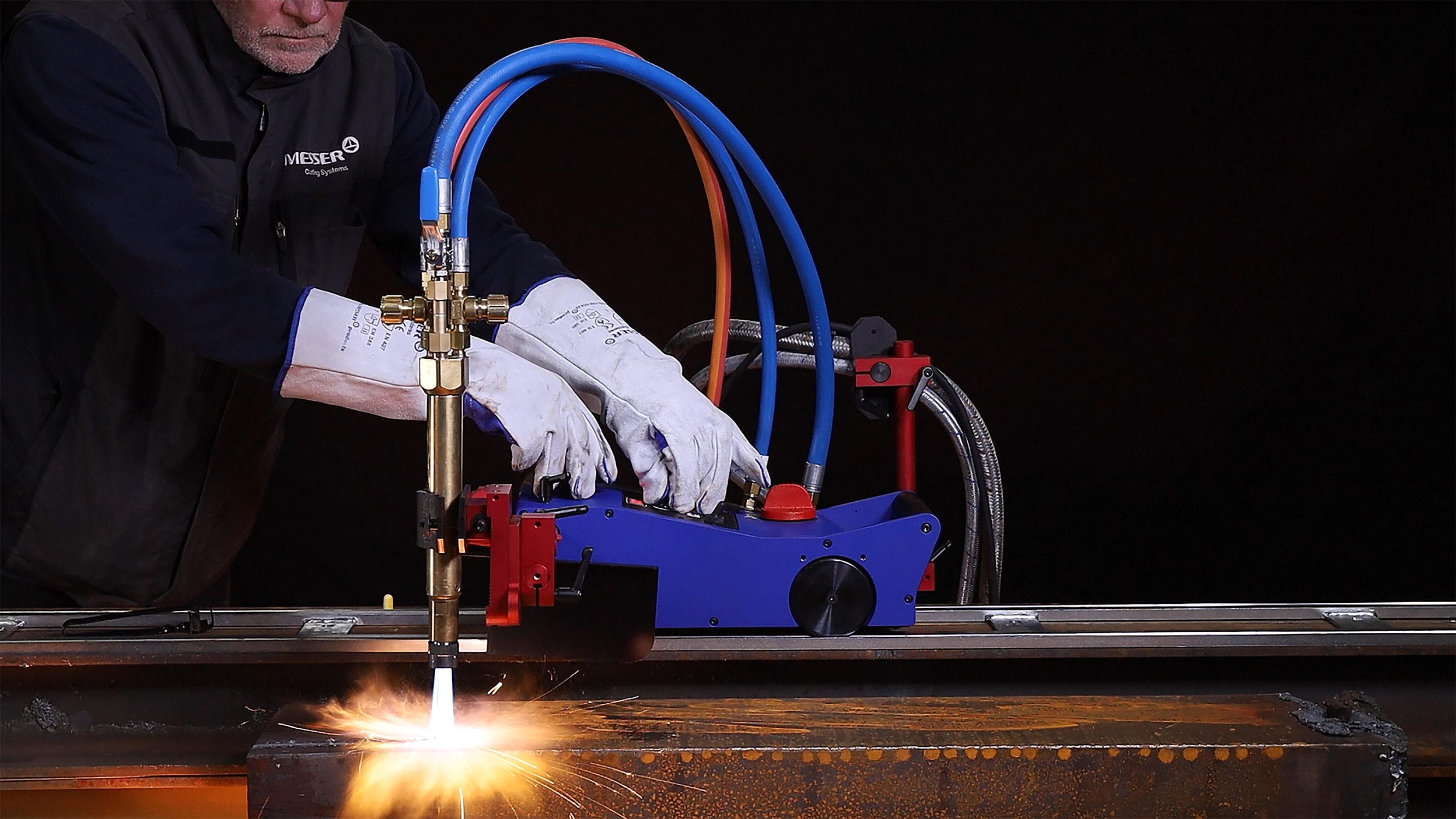 Flame cutting machine Secator 2 MESSER CUTTING SYSTEMS for metal