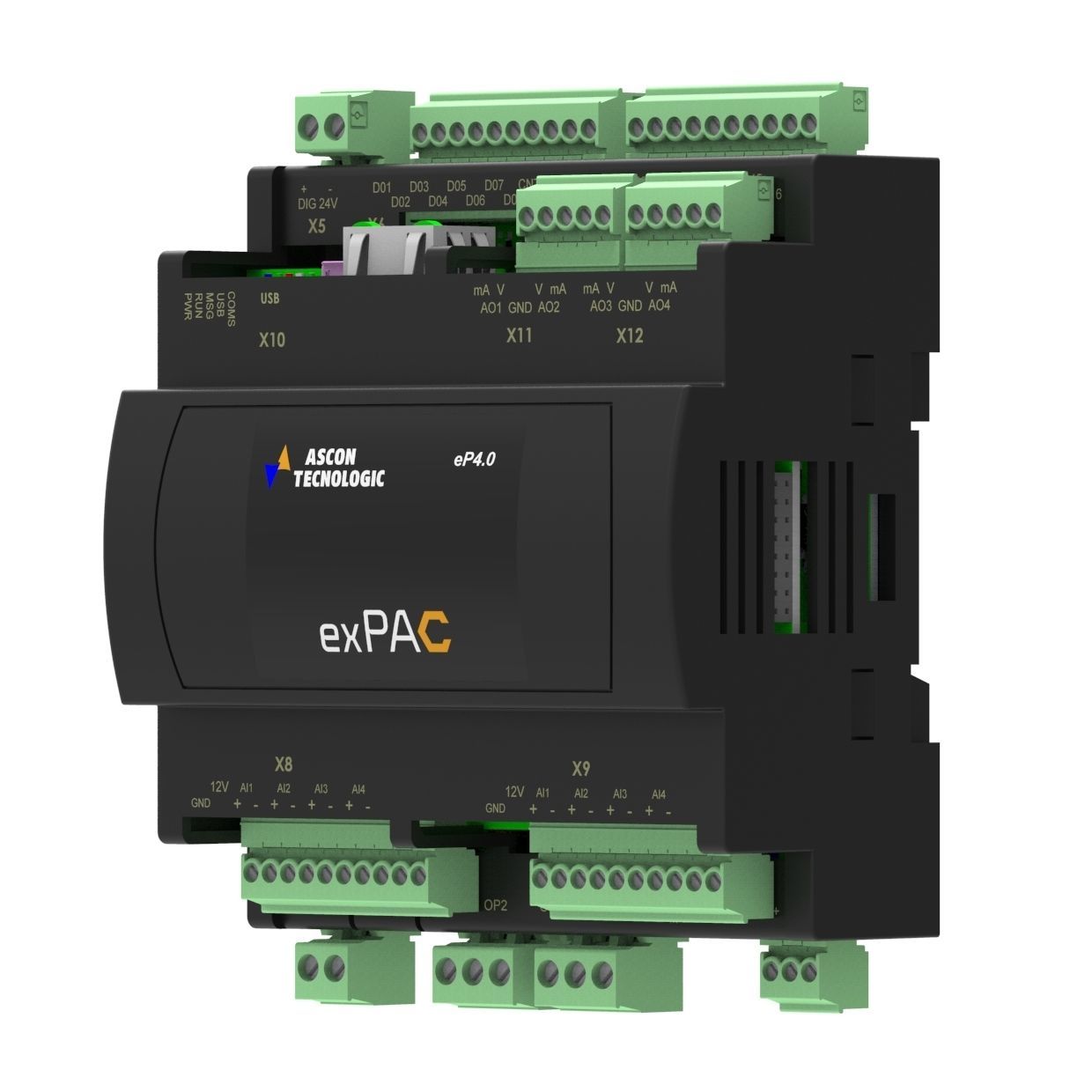 Relay expansion module - eP4 - ASCON TECNOLOGIC - I/O / modular ...