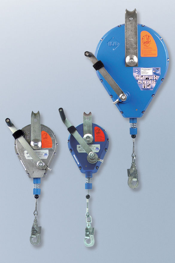 Fall arrest system - 9.5 - 60 m | HRA series - Hailo Professional