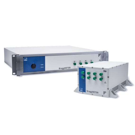 Fiber Bragg Grating Optical Sensor Interrogator BraggMETER HBM Test Fiber Bragg Grating Optical Sensor Interrogator BraggMETER HBM Test