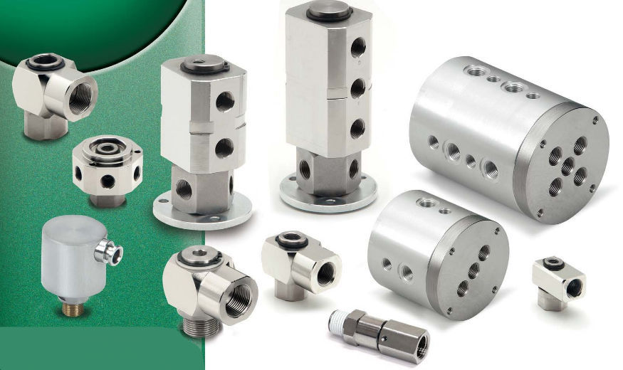 Air rotary union 300 GR series Farbo multipassage