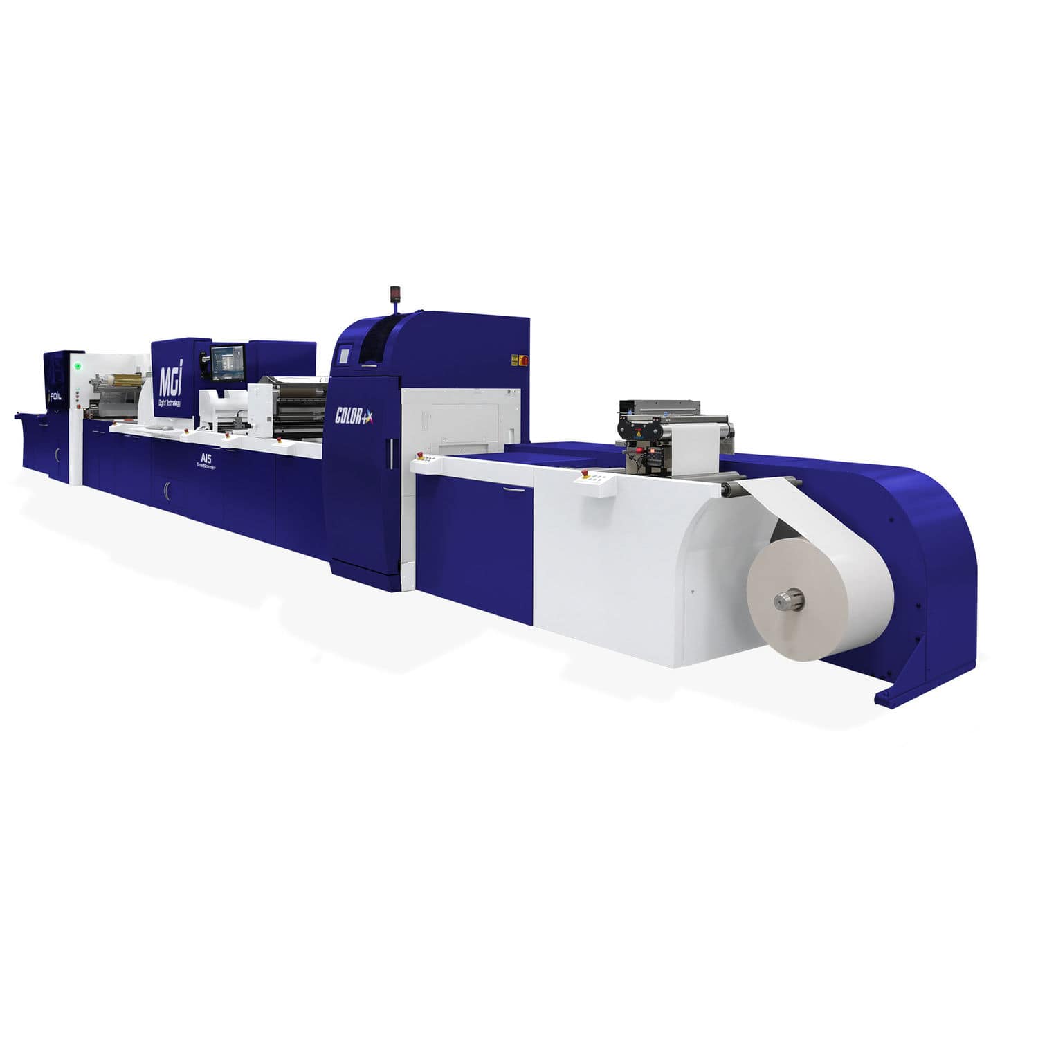 Film coater JETvarnish 3D  Color+ MGI Digital Graphic Technology cardboard / for paper